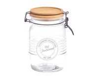 Vorratsglas m. Holzd. 1000ml
