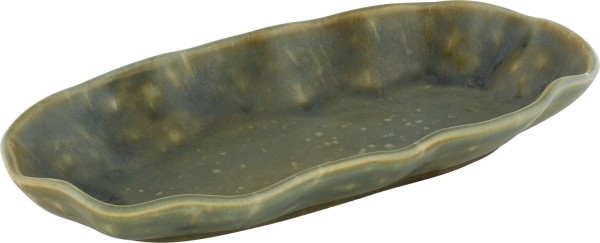 Nami Platte oval 24x12cm, olive