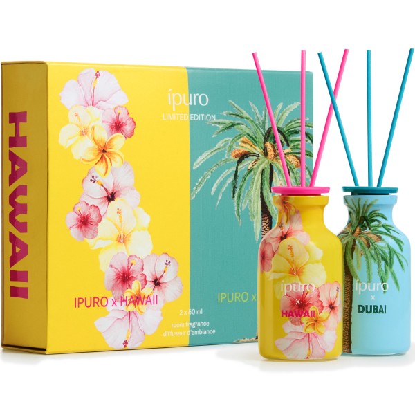 ipuro Limited Edition Geschenkset x HAWAII & DUBAI 2 x 50 ml