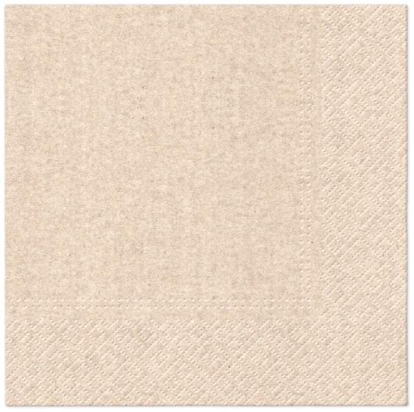 Servietten Lunch 40x We care Unicolor, 33x33cm