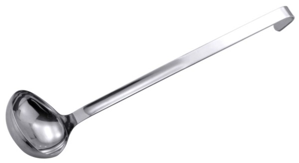 Schöpfkelle 9cm, Stiellänge 30cm, 0.1 lt.