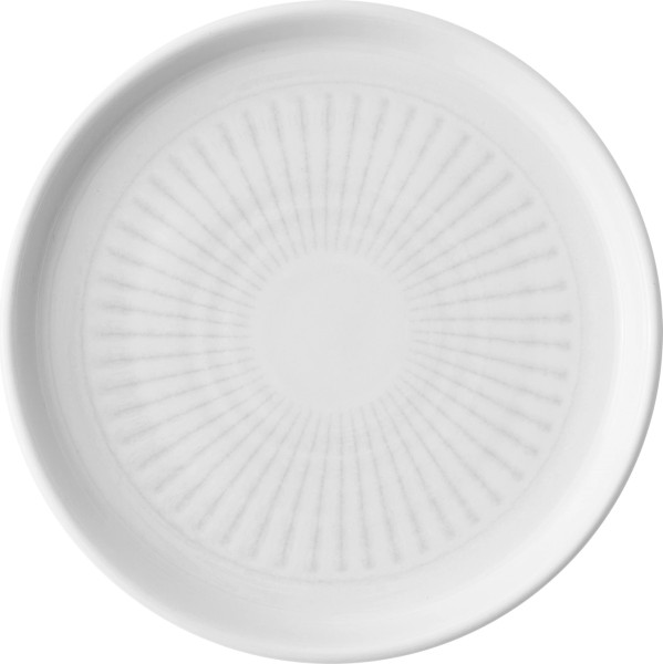 Era Grey Walled Teller flach 16cm