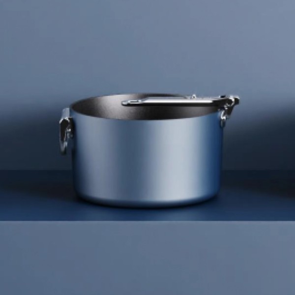 Space Stielkasserolle D23cm Griff klappbar mit Deckel