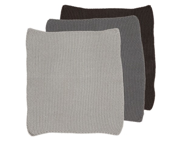 Spültuch grey 27x27 3Stk.