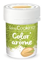 Lebensmittelfarbe mit Aroma Pistazie Pulver 10g