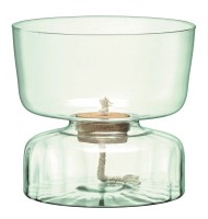 Canopy selbstbewässernder Topf H22cm recycletes Glas