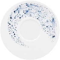 Blue Impression Teller D29cm H2.5cm SpiegelD 11cm