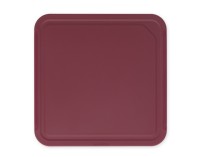 Schneidbrett M Tasty aub. red