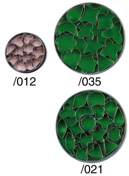 Garnier-Ausstecher-Set à 21 Stück