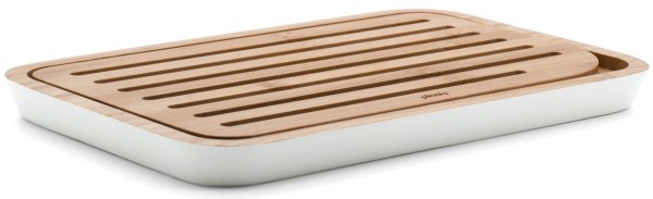 Brotbrett S, Bambus, cream, 23x17x2cm