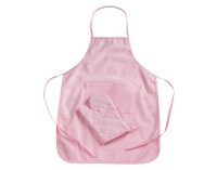 Kinderschürze Küchenfee rosa