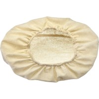 Bezug für Korb, oval klein, beige