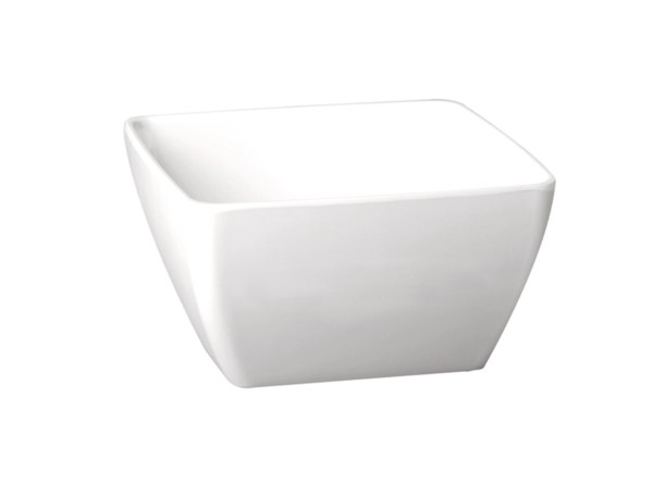 Schale PURE 9x9cm H4cm, weiss