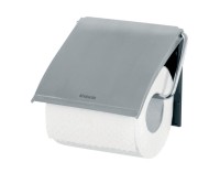 WC Papierhalter matt steel