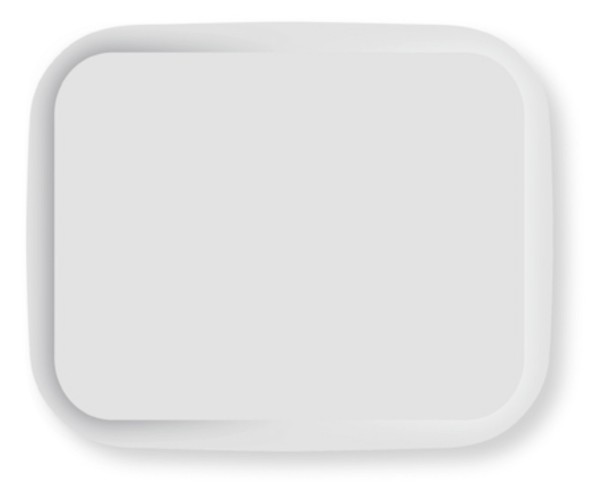 Smart Tablett Rocca Grain GN 1/2 32.5x26.5cm grau