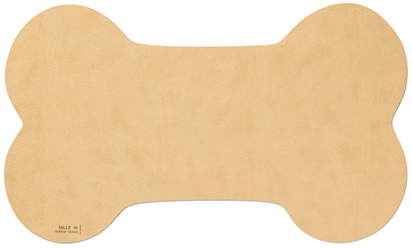 Napfunterlage hund 45x27cm S beige