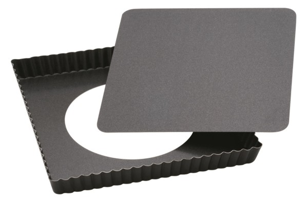 Kuchenblech quadratisch antihaft 23x23x2.5cm