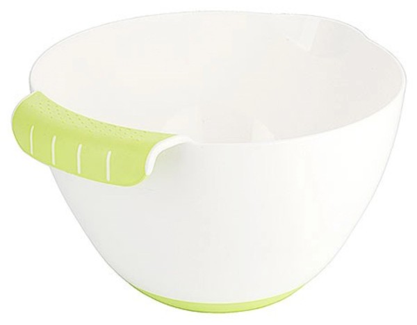 Rührschüssel mit Griff (antirut.), aus PP 24x14.5 cm - 4l