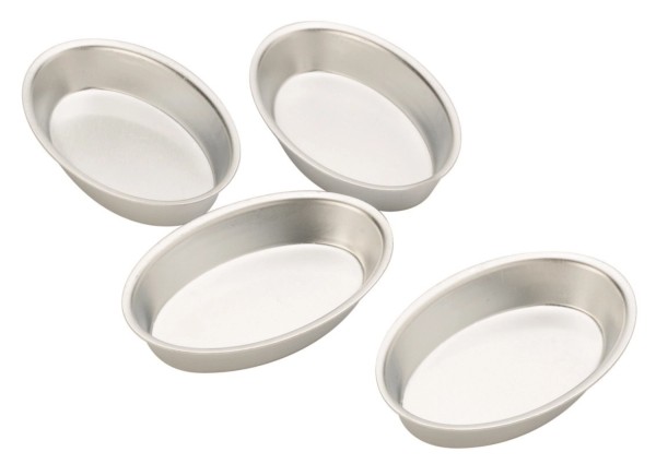 4er Set Patisserieförmchen D10x7x2cm