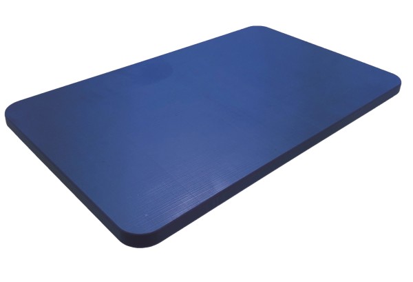 Schneidebrett GN 1/1 H2cm blau ohne Saftrille