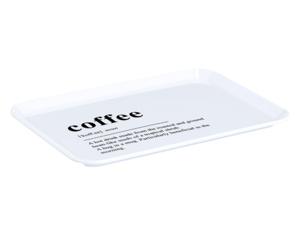 Tablett Coffee 30.5x22