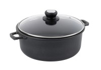 CHOC ExTREME Bratentopf Antihaft D:20cmGlasdeckel Induktion