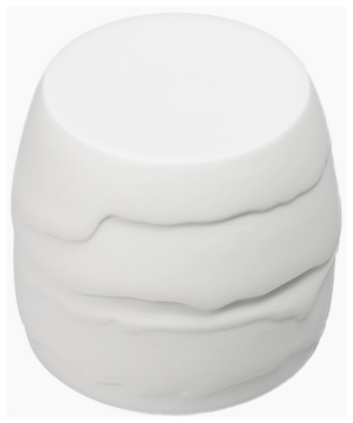 Terra Podium rund 10cm H9cm weiss