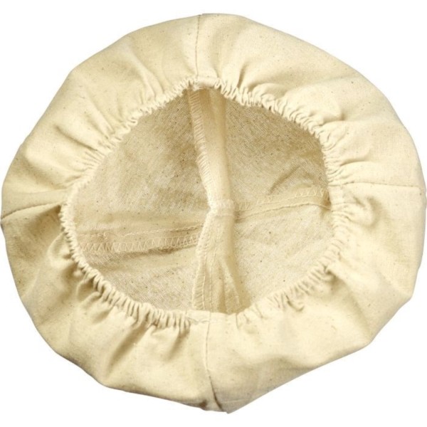 Bezug für Korb, rund gross, beige