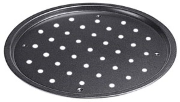 Pizzablech perforiert, antihaft, Boden Ø30.5cm, oben Ø35cm