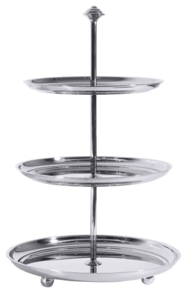 Petits-Fours-Etagere mit 3 Ebenen Ø20-22,5-25cm