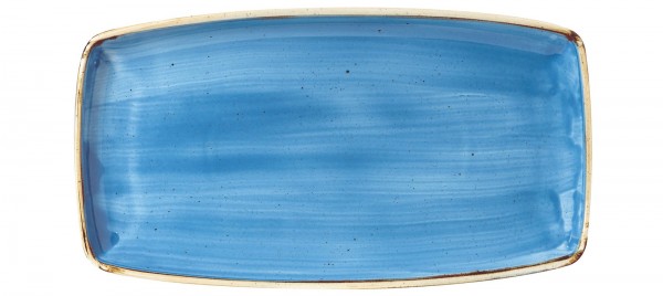 Stonecast Cornflower Blue Platte rechteckig 29.5x15cm