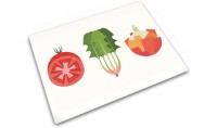Glasschneideplatte Salat-Set 30x40cm