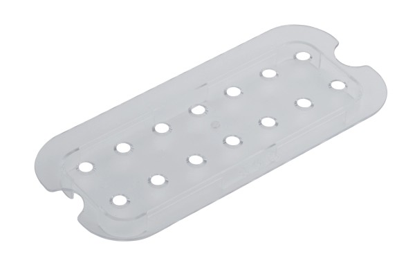 GN Einlageboden 1/4 Polycarbonat H2.5cm transparent