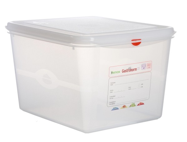 Frischhaltebox GN1/2 20cm 12.5lt mit Deckel und Clips