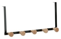 Türhakenleiste schwarz 37.5cm