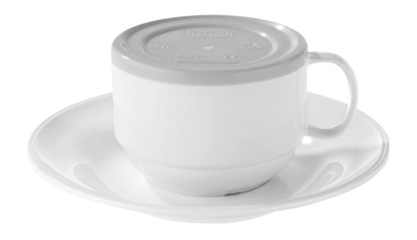 Tasse Frühstück PC D9.4cm H6.8cm 0.325lt mikrowellenfest