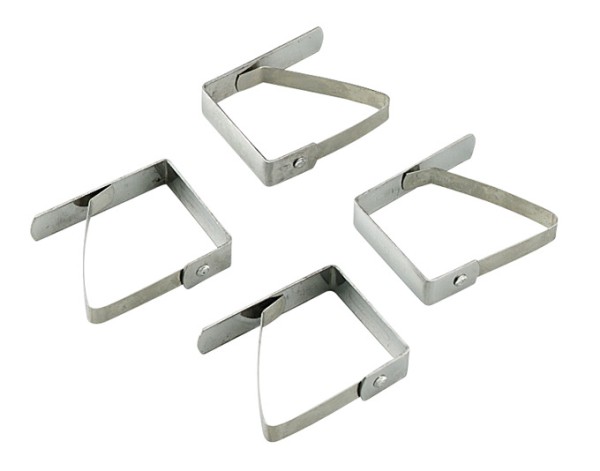 Tischtuchklammer Inox 4St