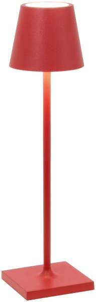 Poldina Pro micro Tischlampe 7x27.5cm rot