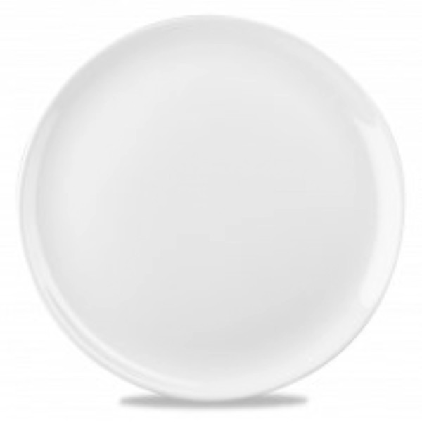 Evolve White Coupe Teller flach 32.4cm