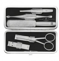 5tlg. Rahmenetui silber