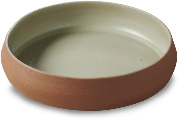 Contre-Jour Teller tief D21.5cm almond grün