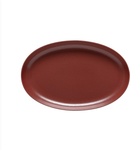 Pacifica Teller oval 32x20.5cm H3.6cm cayenne