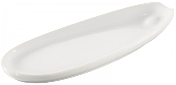 2x Tablett, 37x16x4 cm, weiss