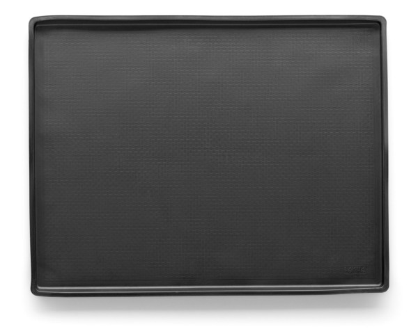 Backmatte für Rouladen mit Rand 40x30cm Silikon schwarz