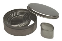 Teigausstecher Set 6tlg oval
