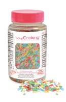 Zuckerstreusel Konfetti mehrfarbig 80g