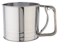 Mehlsieb Doppel Netzsieb 1kg