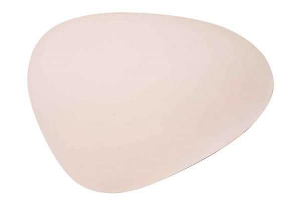 Tischset salmon, PP, 30.5x39cm, oval