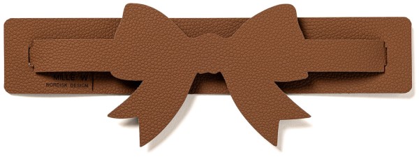 Serviettenhalter schleife cognac