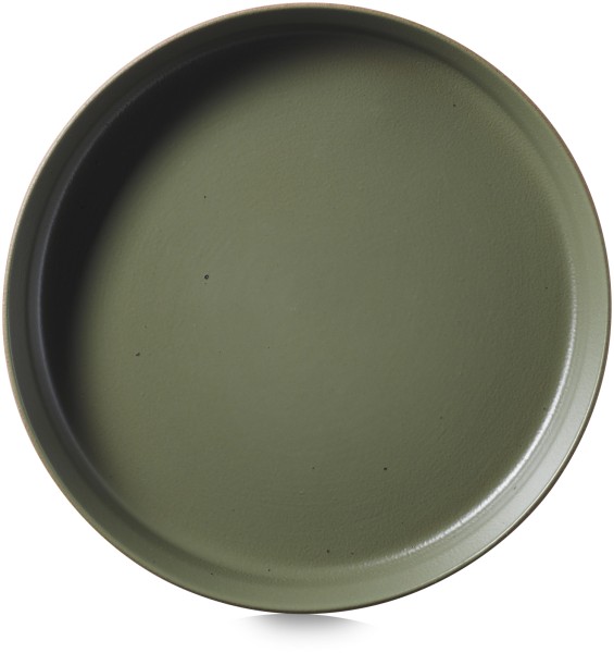 Contre-Jour Teller tief D23cm olive grün